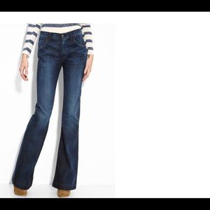 Citizens of Humanity “Hutton” Style Wide Leg Jeans